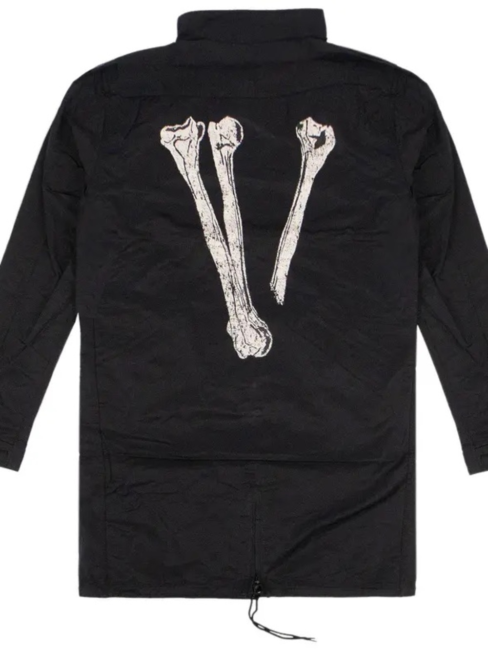 VLONE Bone Logo Field Jacket FW17 Black Made in Japan M-65 Parka A$AP Mob Size L